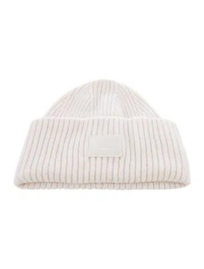 Pre-owned Acne Studios Wool Knit Beanie In Neutrals