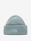 Acne Studios Wool Knit Hat In Blue
