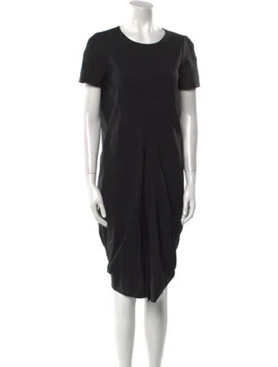 Pre-owned Acne Studios Wool Midi Length Dress In Black