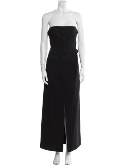 Pre-owned Acne Studios Wool Midi Length Dress In Black