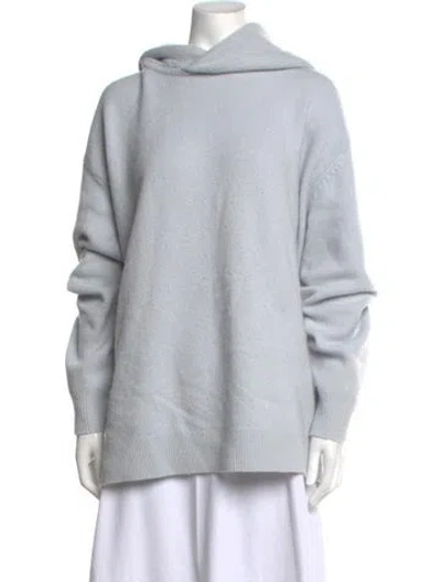 Pre-owned Acne Studios Wool Mock Neck Sweater In Blue