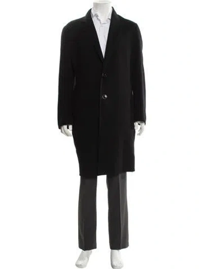 Pre-owned Acne Studios Wool Overcoat In Black