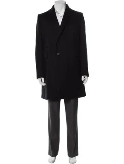 Pre-owned Acne Studios Wool Overcoat In Black