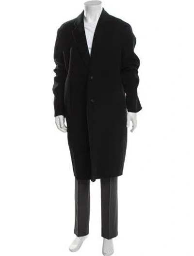 Pre-owned Acne Studios Wool Overcoat In Black