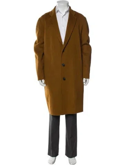 Pre-owned Acne Studios Wool Overcoat In Brown
