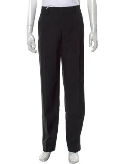 Pre-owned Acne Studios Wool Pants In Black