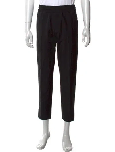 Pre-owned Acne Studios Wool Pants In Black