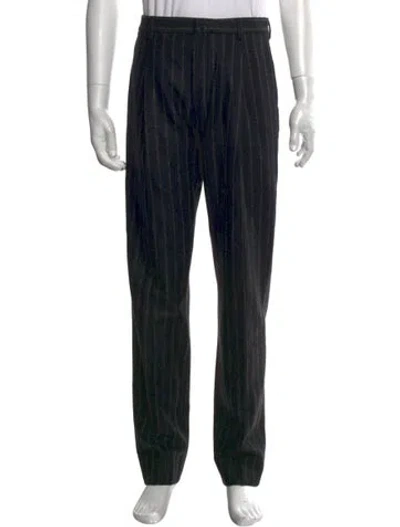 Pre-owned Acne Studios Wool Pants In Blue