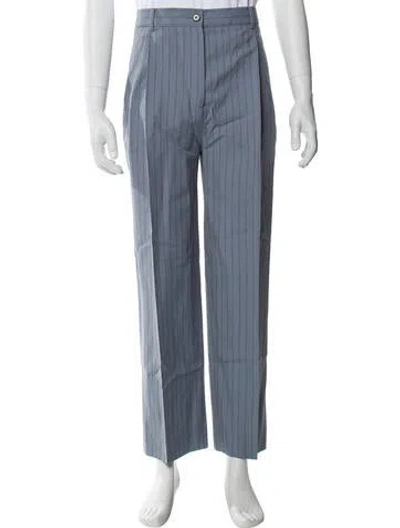 Pre-owned Acne Studios Wool Pants In Blue