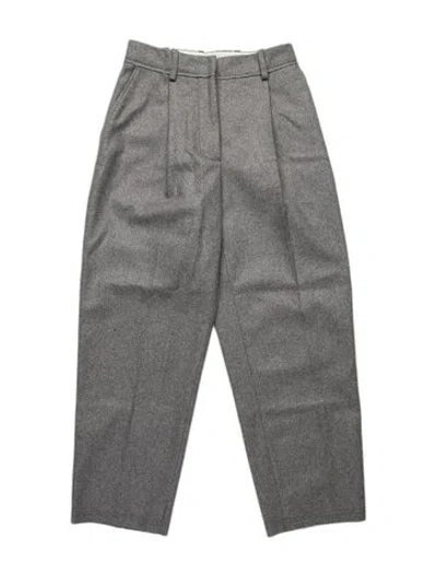 Pre-owned Acne Studios Wool Pants In Gray