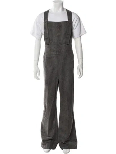 Pre-owned Acne Studios Wool Pants In Gray