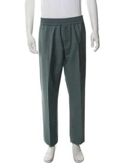 Pre-owned Acne Studios Wool Pants In Grey