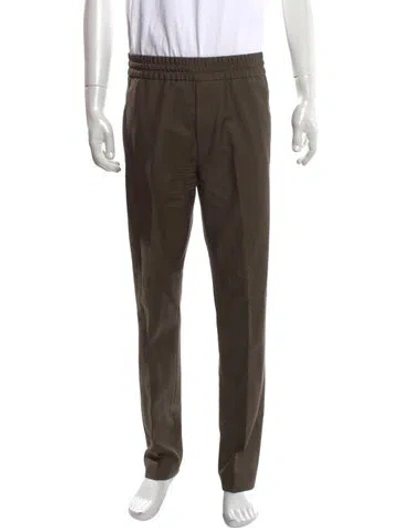 Pre-owned Acne Studios Wool Pants In Neutrals
