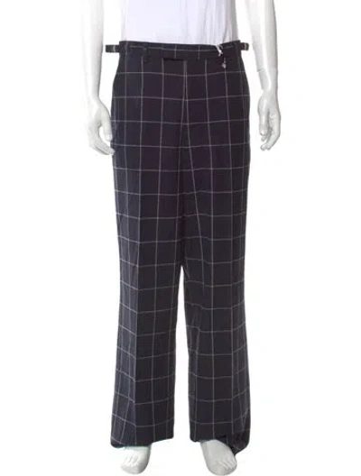 Pre-owned Acne Studios Wool Pants W/ Tags In Blue