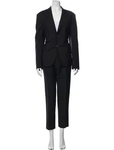 Pre-owned Acne Studios Wool Pantsuit In Black