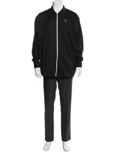Pre-owned Acne Studios Wool Parka In Black