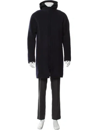 Pre-owned Acne Studios Wool Parka In Black
