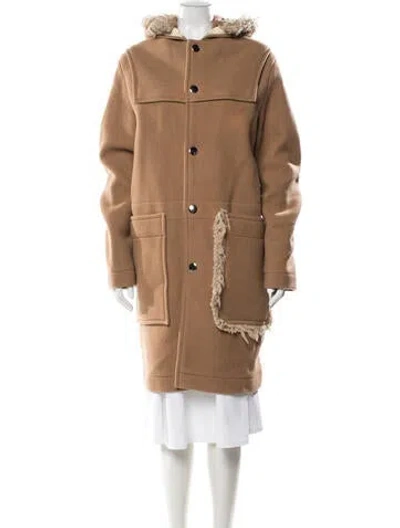 Pre-owned Acne Studios Wool Parka In Brown