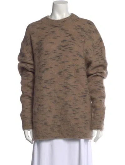Pre-owned Acne Studios Wool Patterned Sweater In Neutral
