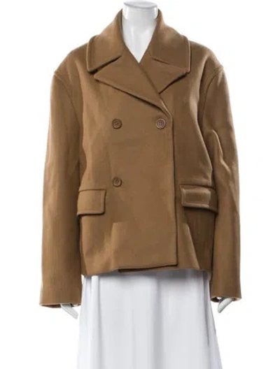 Pre-owned Acne Studios Wool Peacoat W/ Tags In Neutral