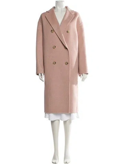 Pre-owned Acne Studios Wool Peacoat In White