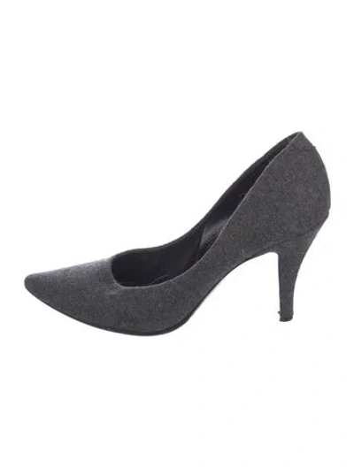 Pre-owned Acne Studios Wool Pumps In Black