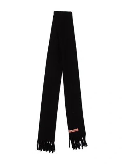 Pre-owned Acne Studios Wool Scarf In Black