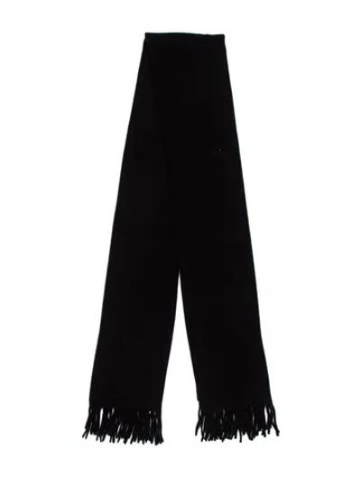 Pre-owned Acne Studios Wool Scarf In Black