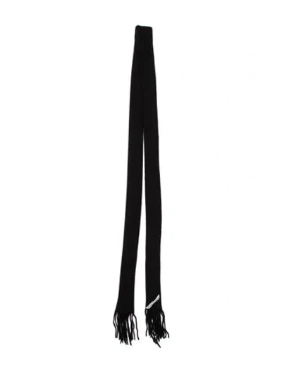 Pre-owned Acne Studios Wool Scarf In Black