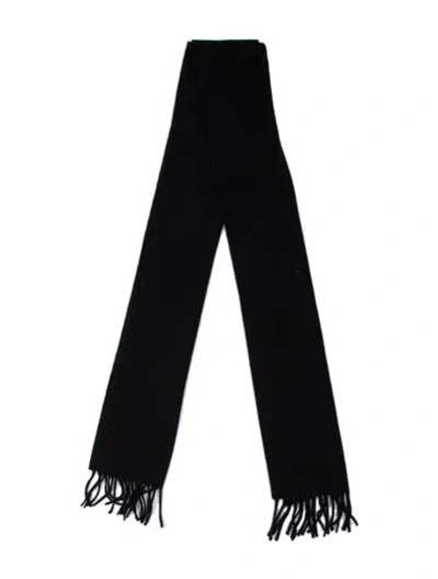 Pre-owned Acne Studios Wool Scarf In Black