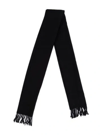 Pre-owned Acne Studios Wool Scarf In Black