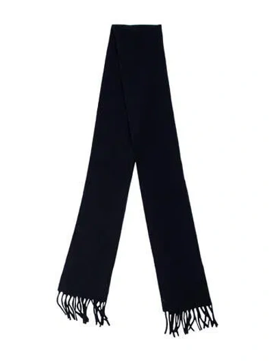 Pre-owned Acne Studios Wool Scarf In Blue