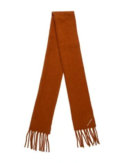 Pre-owned Acne Studios Wool Scarf In Brown