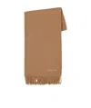 Acne Studios Wool Scarf In Brown