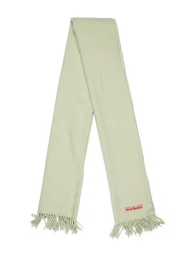 Pre-owned Acne Studios Wool Scarf In Green