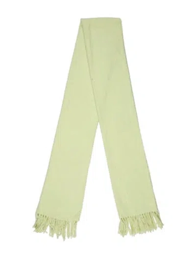 Pre-owned Acne Studios Wool Scarf In Green