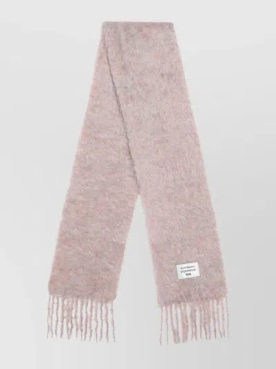 ACNE STUDIOS WOOL SCARF LOGO CA0392WO R AI4