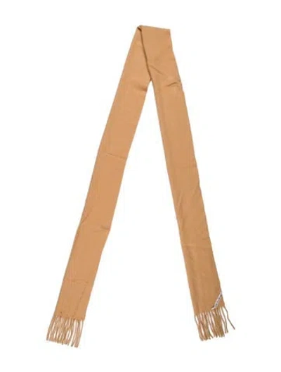 Pre-owned Acne Studios Wool Scarf In Neutral