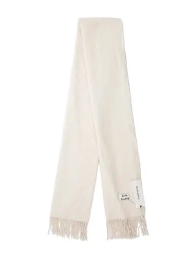 Pre-owned Acne Studios Wool Scarf In Neutral