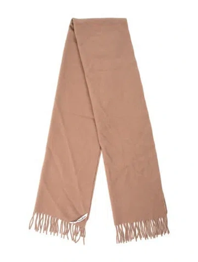 Pre-owned Acne Studios Wool Scarf In Neutral