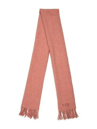 Pre-owned Acne Studios Wool Scarf In Neutral