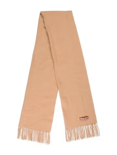 Pre-owned Acne Studios Wool Scarf In Neutral