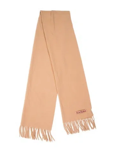 Pre-owned Acne Studios Wool Scarf In Neutrals