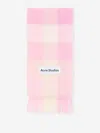 Acne Studios Wool Scarf In Pink