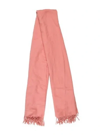 Pre-owned Acne Studios Wool Scarf In Pink