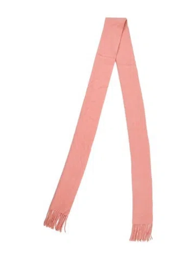 Pre-owned Acne Studios Wool Scarf In Pink