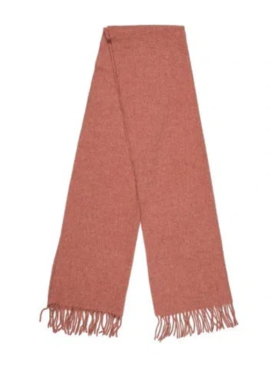 Pre-owned Acne Studios Wool Scarf In Pink