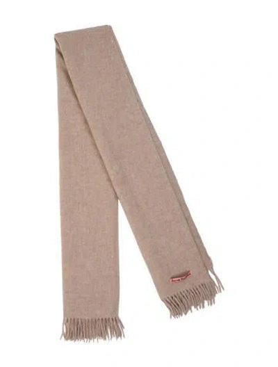 Pre-owned Acne Studios Wool Scarf W/ Tags In Neutral