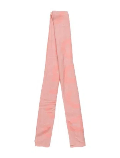 Pre-owned Acne Studios Wool Scarf W/ Tags In Pink