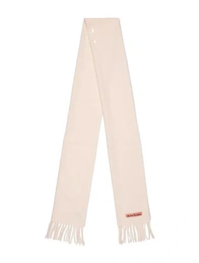Pre-owned Acne Studios Wool Scarf W/ Tags In Pink